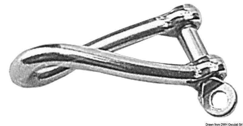 Grillo inox ritorto microfuso 10 mm