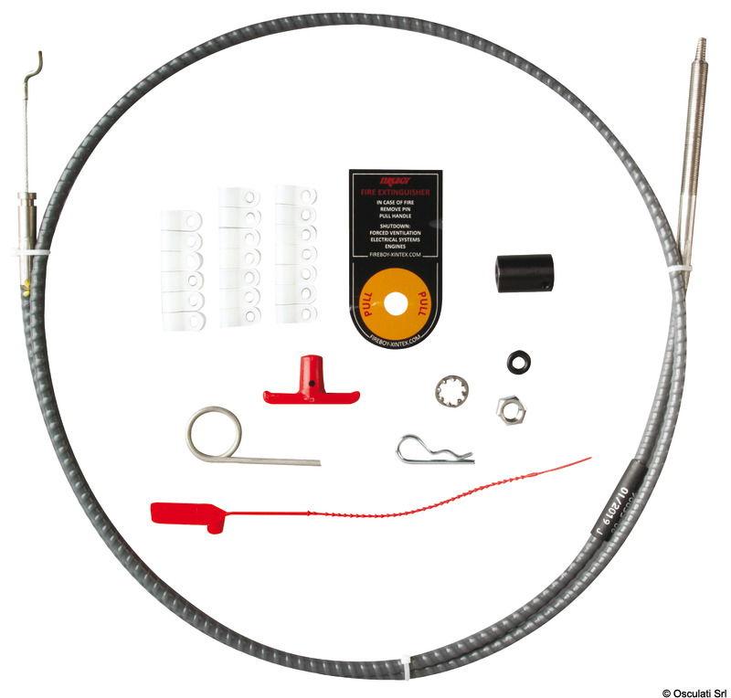 Kit cavi attivazione estintori 10,3 mt