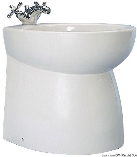 Bidet ceramica alto diritto