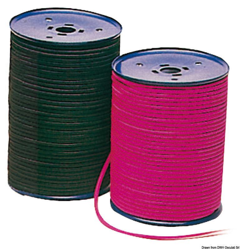 Cavo elastico bianco 6 mm