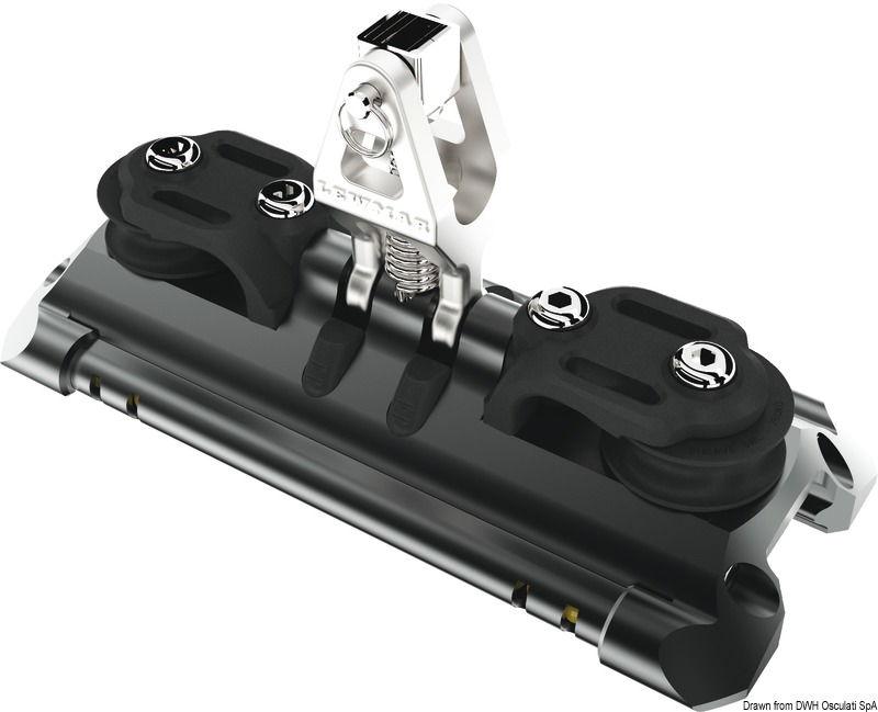 Carrello randa 1 supporto verticale pulegge rinvio